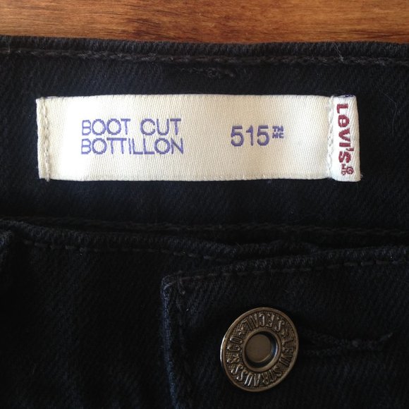 Levi’s - 515 Black Boot Cut - Picture 4 of 6